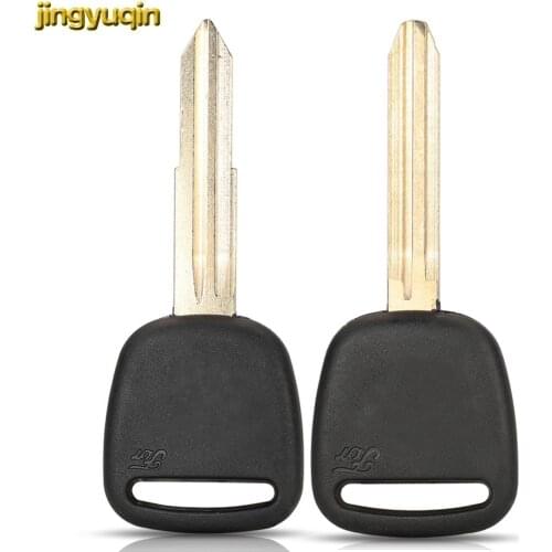 Jingyuqin Small Remote Car Key Fob Shell For Toyota Right Blade No Transponder Chip Holder No Button Replacement