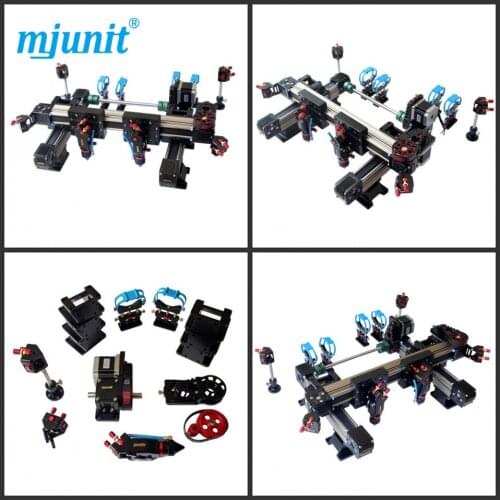 Mjunit Linear guideway 1300x2500mm stroke laser two-headed optical path kit