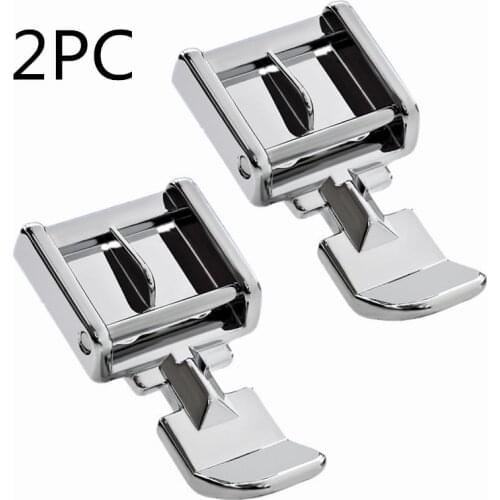 Single Sides Metal Zipper Presser Foot Feet For Household Snap-on Sewing Machine Brother Singer Janome 5BB5425