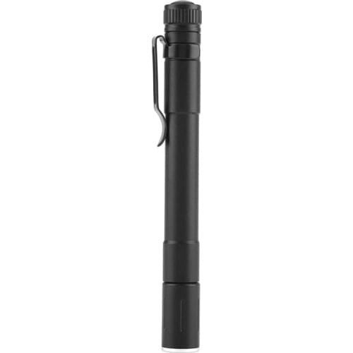Pocket Pen Light LED Light Portable Aluminum Alloy Telescopic Zoom Light Battery Powered Mini LED Flashlight