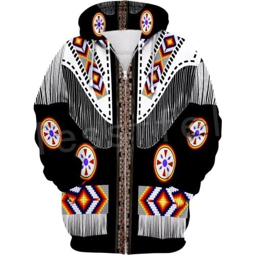 Tessffel Indian Native culture Harajuku Casual Colorful Tracksuit New Fashion 3DPrint Unisex Hoodie/Hoodies/Zipper Men Women s-2