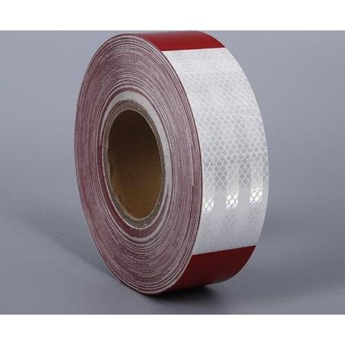 DOT-C2 Conspicuity Safety Reflective Tape Red White For Trailer