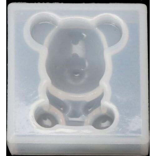 Cute Gummy Bear Mould Animals Silicone Epoxy Jewelry Molds DIY Soap Cake Craft