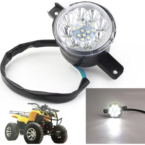 LED Head Light 12V For 110cc 125cc ATV Quad Fit Fit for TaoTao ATA110D ATA110D1, ATA125D, ATA135D, ATA125 HW