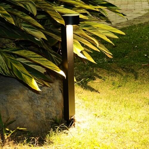 IP54 Waterproof Landscape Lawn Lamp 60CM Outdoor Garden Pillar Light Die-Cast Aluminum Villa Pathway Lawn Bollards Light