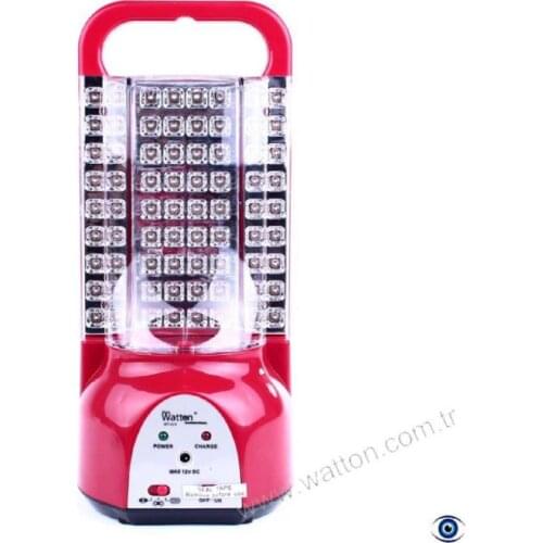 Watton WT-223 Solar Powered Solar 72 Led Rechargeable Searchlight