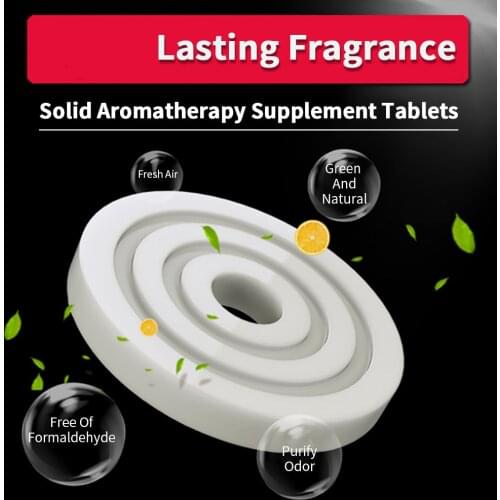 2pcs Car Air Freshener Perfume Fragrance Replacement Car Air Vent Freshener Refill Air Conditioner Diffuser Perfume Supplement