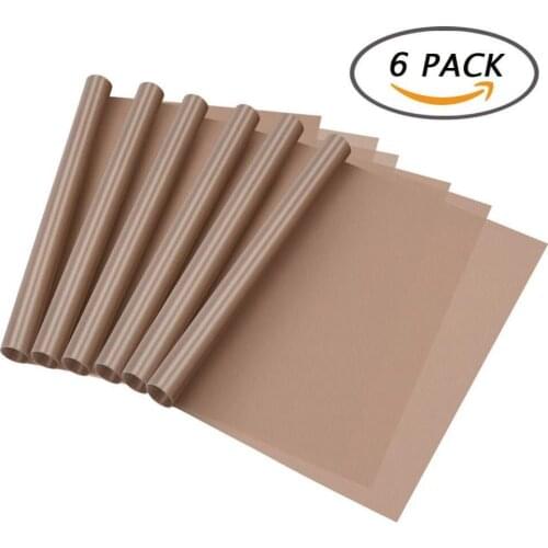 6PCS or 3PCS Sheet 40*30cm Reusable Resistant Baking Mat Oil-proof Paper Baking Oven Tool Non-stick for BBQ