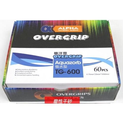 60pcs/lot TG-600 Dry feel Grips/ overgrip tennis racket/tennis racquet/badminton