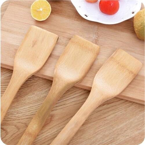 Bamboo Utensil Kitchen Wooden Cooking Tools Spoon Spatula Household non-stick pan shovel stir-frying shovel