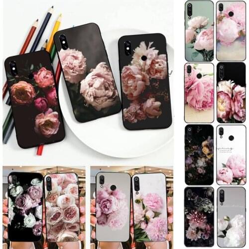 Peonies flower Phone Case For Redmi note 8Pro 8T 6Pro 6A 9 Redmi 8 7 7A note 5 5A note 7 case