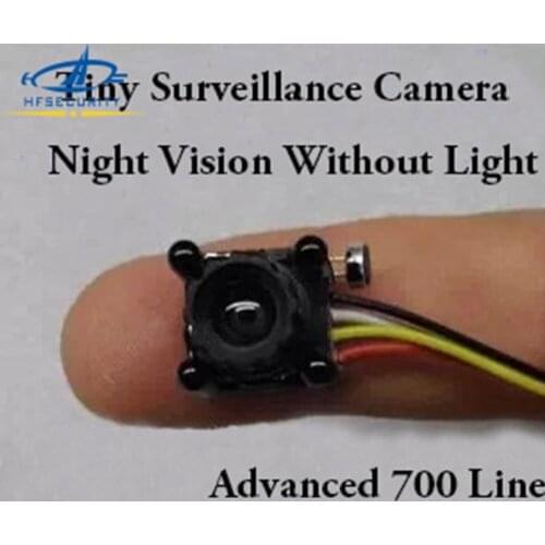 HFSECURITY Mini Camcorders with Night Vision FPV HD 700 Infrared Mini Camera Security Monitoring