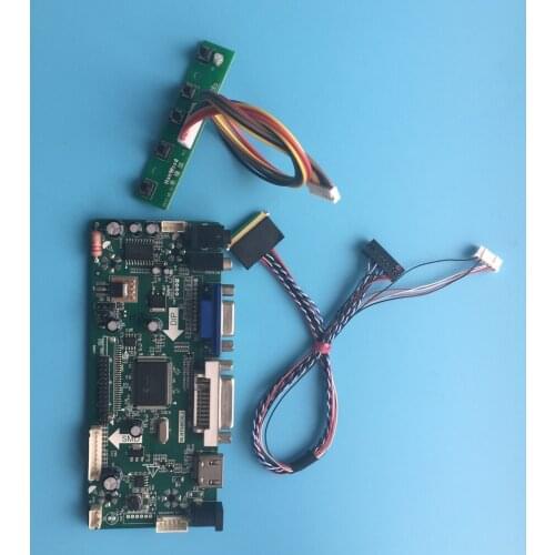 Kit For LP133WX3（TL)(AA) DVI Panel HDMI VGA 13.3" LED LCD Controller board 1280X800 Audio card DIY Screen Monitor 40pin LVDS