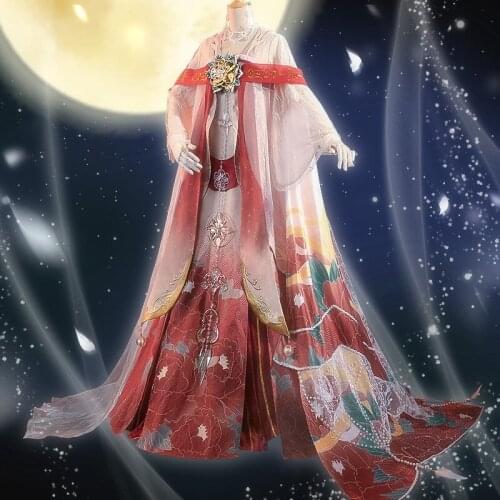 Hot game character Shining Nikki YunJing New wish deer Han element dress female full set