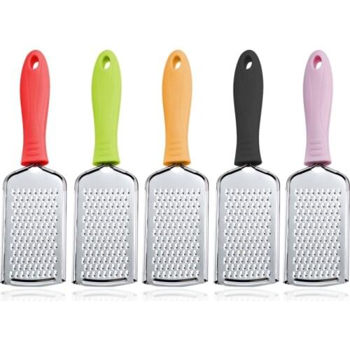 Multi-purpose Stainless Steel Extra Coarse Fine Grater with Protective Cover Lemon Zester Cheese Graters Sharp Blade