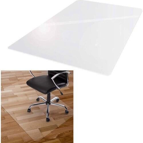 Chair Mat Pvc,Hard Floor Cushion Protection Pad Transparent Rolling Wheelchair Cushion Office Chair Cushion-1.5Mm