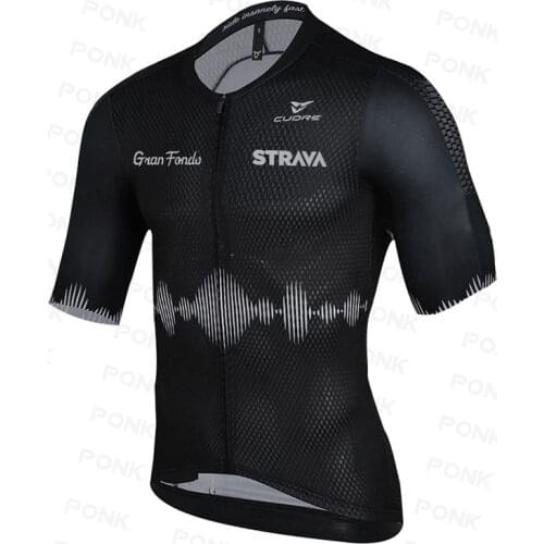 STRAVA New Arrival PRO TEAM Men CYCLING JERSEY Bike Cycling Clothing Top quality Cycle Bicycle Sports Wear Ropa Ciclismo For MTB