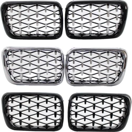 Auto Car Front Kidney Grill Replacement for BMW E36 3 Series 1997-1999