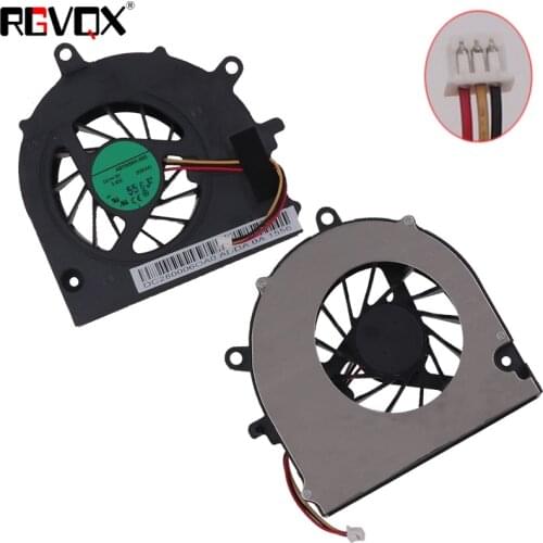 New Laptop Cooling Fan for TOSHIBA Satellite A500 A505 For Intel,discrete Video card P/N UDQFLZP01C1N AB7005HX-SB3 CPU Cooler
