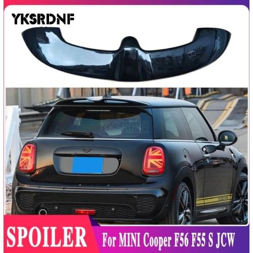 YKSRDNF For MINI Cooper F56 F55 S JCW Spoiler High Quality ABS Material Glossy black 2013 2014 2015 2016 2017 2018 2019 2020