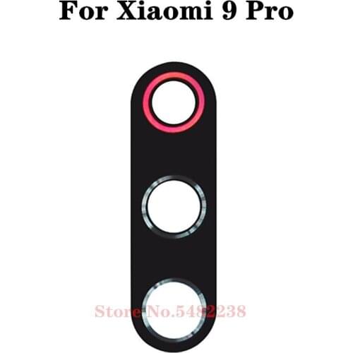 100% Original Glass Lens For Xiaomi 9 Pro Mi9pro M9proLens Back Camera Glass Lens cover case Camera outside Glass with stickers