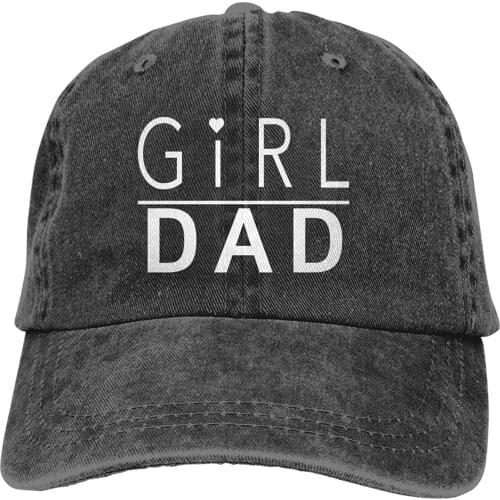 2020 Best Selling Mens Baseball Cap Girl Dad Print Vintage Distressed Unconstructed Hat