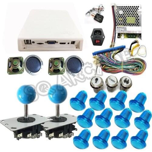 Pandora box 1660 in 1 Game Board 8 Way Joystick transparent Illuminated LED Push Button DIY to built Bar-top arcade machine