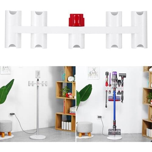 For Dyson V11 Dok Vacuum Cleaner Parts Free Punching Storage Bracket 9 Holes Vacuum Cleaner Extension Rack Free Punch Storage
