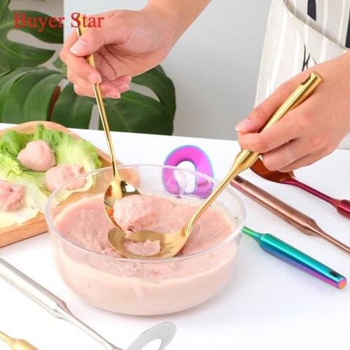 Food safe Non-Stick Stainless Steel Meatball Maker With Hole 2pcs Kitchen Meat Ball Mold Spoon set Kitchen Gadget Meat Tools