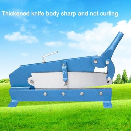 Manual Shearing Machine Iron Sheet Copper Iron Aluminum Steel Plate Gold Steel Mesh Guillotine Small Household Cutting Tool