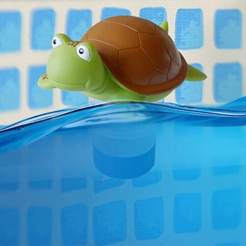 Chlorine Floater Foldable Adjustable Turtle Shape Pool Chlorine Dispenser Release For Indoor And Outdoor Swimming Pool Hot Tub