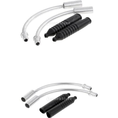 8pcs Mountain Bike Bicycle Front Rear V Brake Set Brake Noodle and Boot Aluminum Plastic