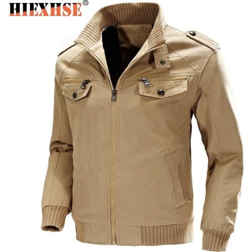 Tactical Men Jacket Spring Autumn Coat Cotton Pilot Jackets Military Army Mens Bomber Plus Veste Brand Casual Retro Jacket Men