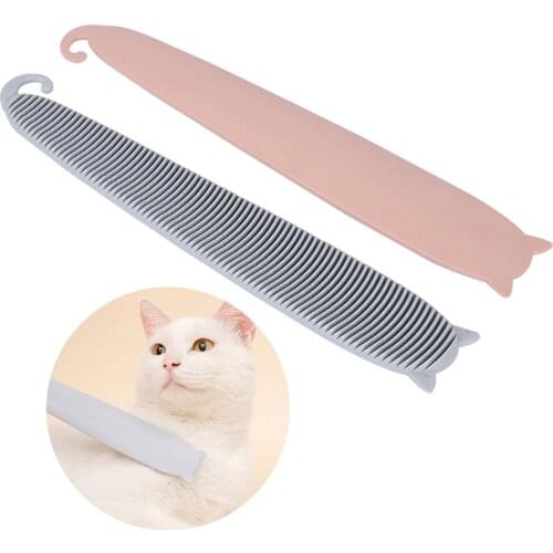 Simulation Cat Tongue Massage Comb Fashion Pet Cat Tongue Comb Portable Pet Daily Hair Cleaning Care Tool Cat Accessories