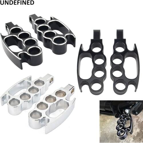 Foot Pegs Motorcycle Universal Footrests Pedal Flying Control Footpeg for Harley Touring Sportster Dyna Fatboy Softail V-Rod