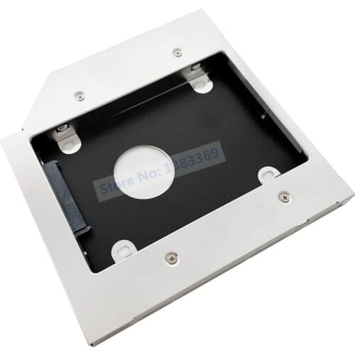 NIGUDEYANG 2nd 12.7mm SATA Hard Drive HDD SSD Optical bay Caddy Frame Tray for ASUS N51 N56 N70 N75 N80 N90 UJ8E1