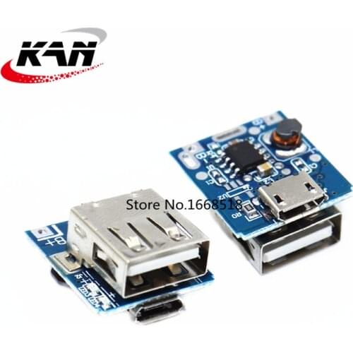 5V Boost Step Up Power Module Lithium LiPo Battery Charging Protection Board LED Display USB for DIY Charger 134N3P Program