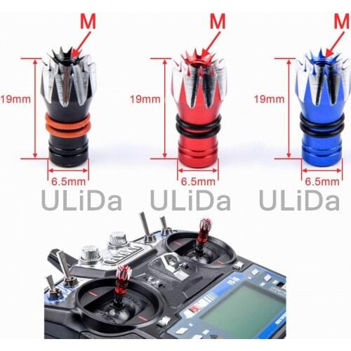 M3 M4 M2.5 3D Rocker Head Transmitter Thumb Stick Ends Remote Controller For Flysky I6 I6X I6S / Frsky Taranis QX / X7 X-lite