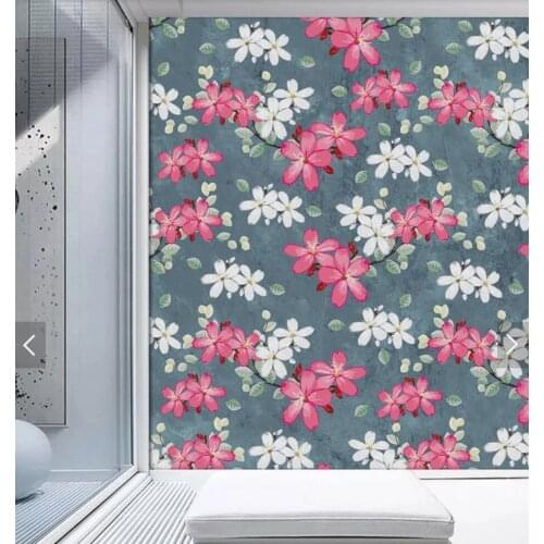 Tropical Floral Wall Papers for Walls 3 D Mural Wallpaper 3d Wall Murals Bedroom Restaurant Backdrop Flower Wallpaper Customize