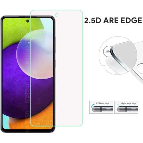 Tempered Glass Compatible For Samsung Galaxy A52 4G Front Film Screen Protector Glass Cover On SM-A525F SM-A525M Protective