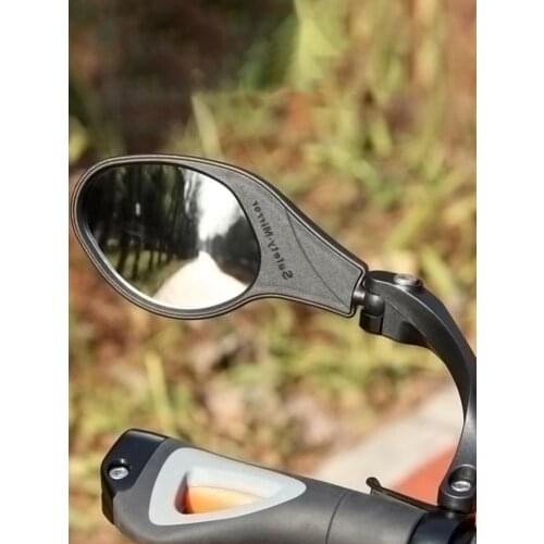 Bicycle Rear View Mirror Bike Cycling Wide Range Back Sight Reflector Adjustable Left Right Mirror Stainless Steel