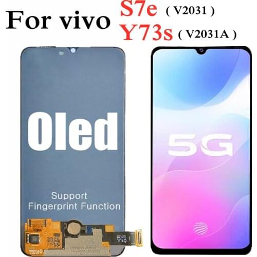 6.44" OLED For VIV Y73S / Y7e V2031 / V2031A LCD Display Touch screen Panel Digitizer Assembly