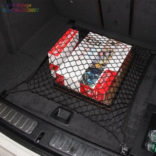 4 HooK Car Trunk Cargo Mesh Net Luggage For Infiniti EX FX G M X35 EX25/35 JX35/37 QX50 QX60 QX70
