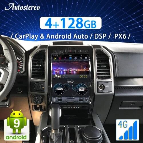 13" Car GPS Navigation For Ford F150 2015-2019 Tesla Style Screen Auto Multimedia Player Radio Tape Recorder Head Unit Carplay