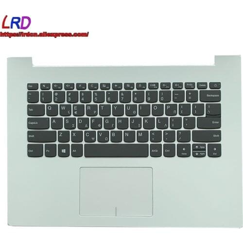 Greece Keyboard with Shell C Cover Palmrest Upper Case and Touchpad for Lenovo Ideapad 320-14 ISK IKB IAP AST Laptop 5CB0N82222