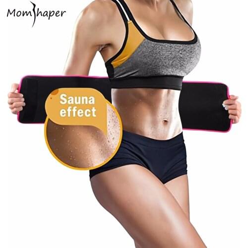 Momshaper waist trainer Slimming Sheath Strap Waist For weight loss body shapers Neoprene Belly Belt maternity underwear