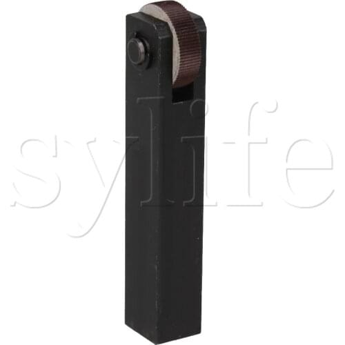 One Wheel 1.0mm Pitch Straight Linear Knurling Tool 112mm Length 8mm Hole Dia