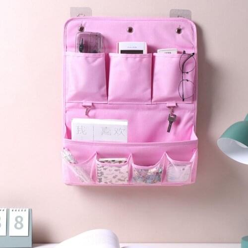 Multi-Pockets Hanging Storage Bag Door Back Hanging Sundries Storage Bag Space-saving Wall Hanging Organizer Bag for Bathroom
