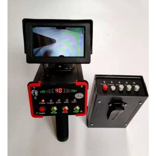 Night crystal remote positioning underground metal detector field detection gold, silver, copper and precious metal detection
