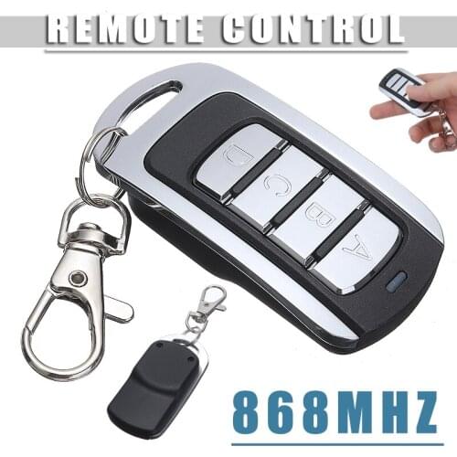 1pc 868Mhz Wireless Remote Control Duplicator Cloning Gate Key Garage Door Controller Electric Retractable Door Remote Control